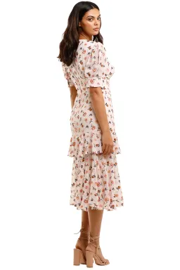 Talulah Follow You Midi Dress Floral Size XS / AU 6 for rent on The Volte - image 2