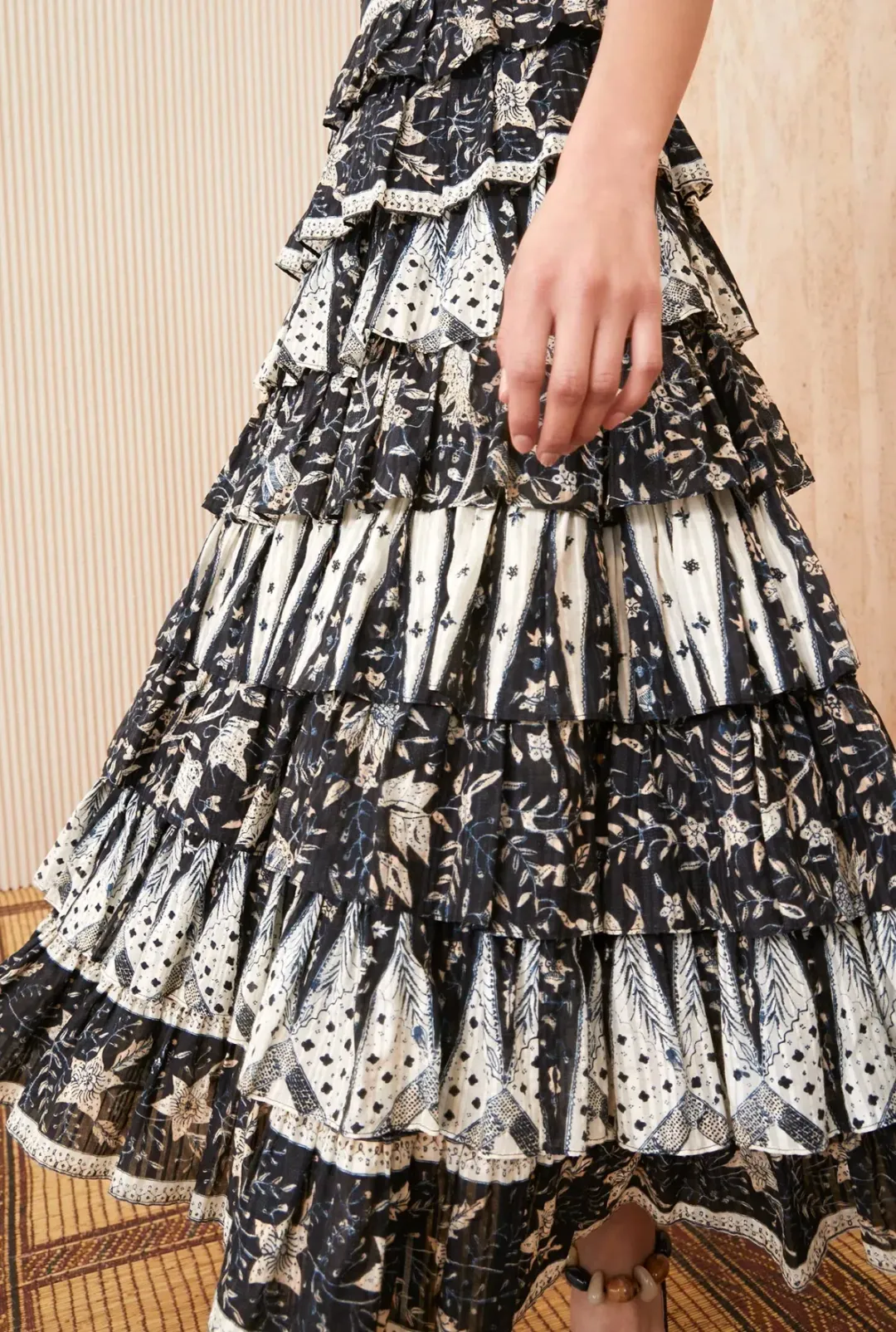 Ulla Johnson Ariah Dress Rainforest Print Size 8 for rent on The Volte - main image