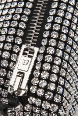 Alexander Wang Heiress Pouch in Rhinestone Mesh for rent on The Volte - image 3