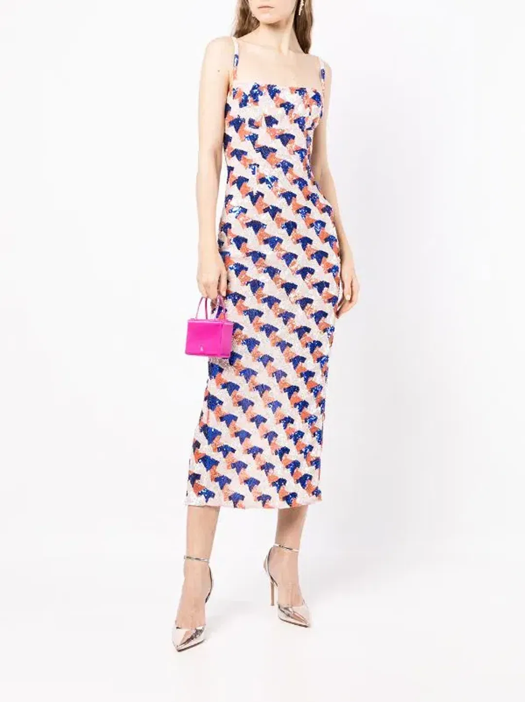 Rachel Gilbert Priya Dress Print Size AU 12  for rent on The Volte - main image
