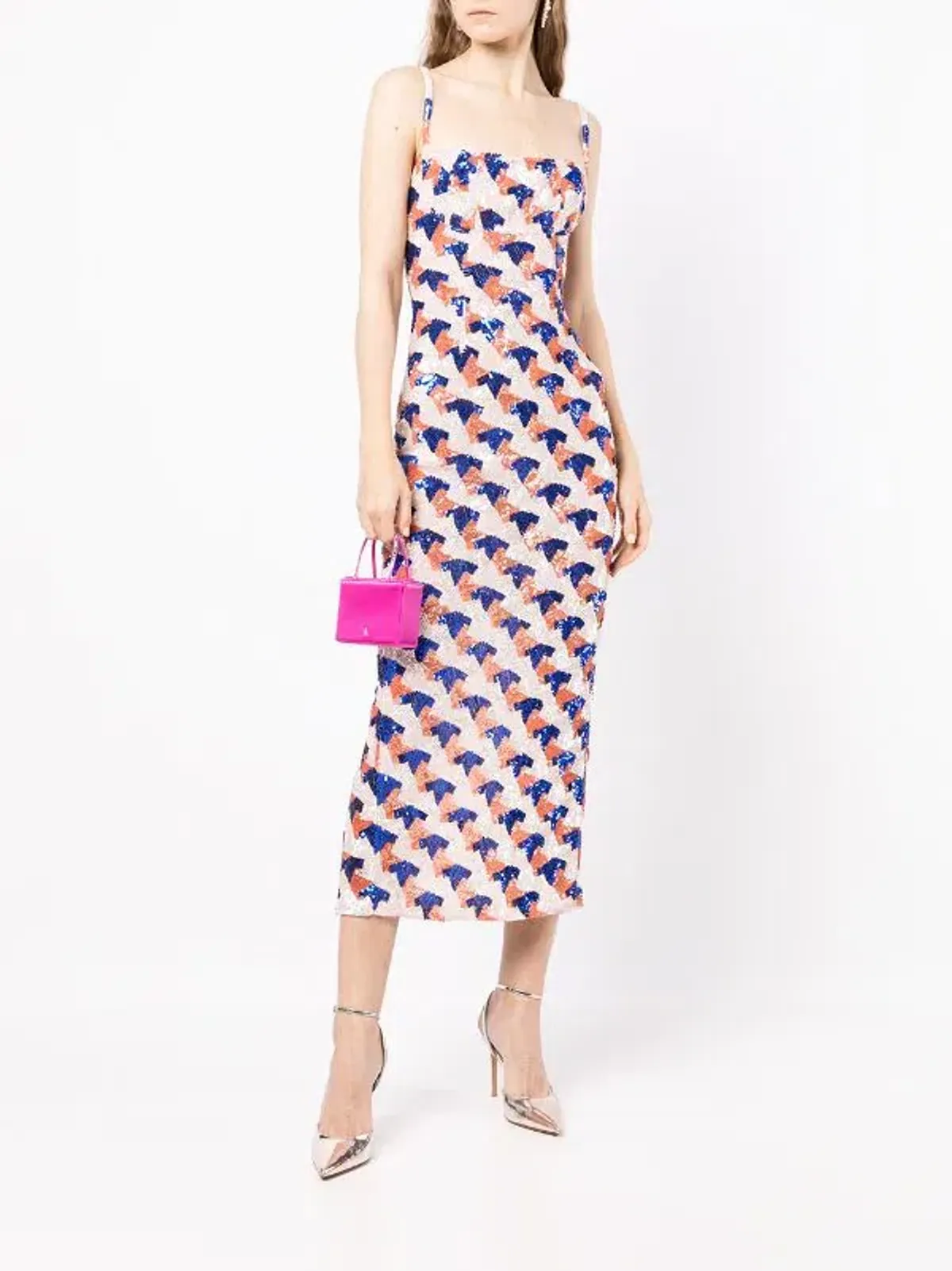 Rachel Gilbert Priya Dress Print Size AU 12  for rent on The Volte - main image