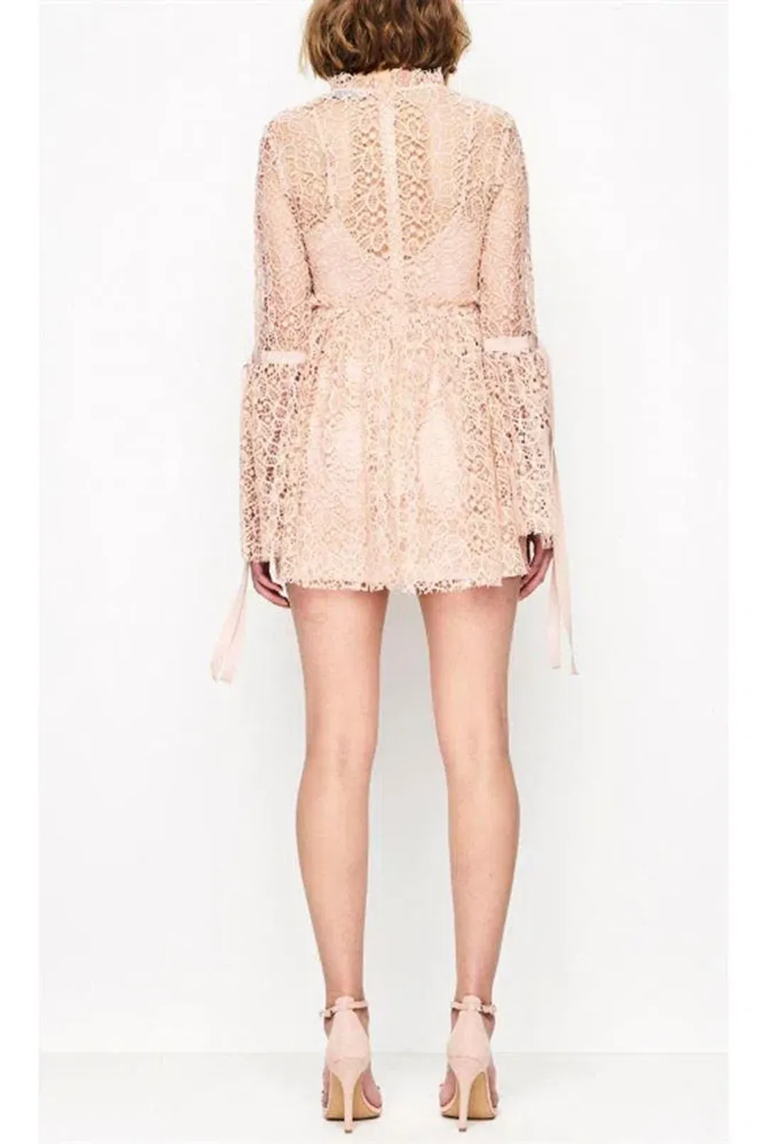 Alice McCall Back To You Dress Nude Size 8 for rent on The Volte - main image