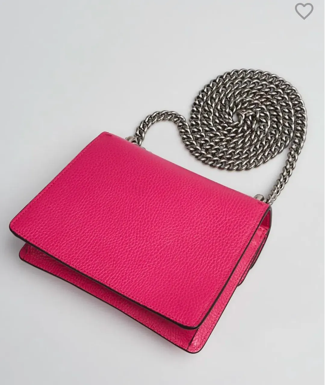Gucci Dionysus Mini Leather Bag Pink for rent on The Volte - main image