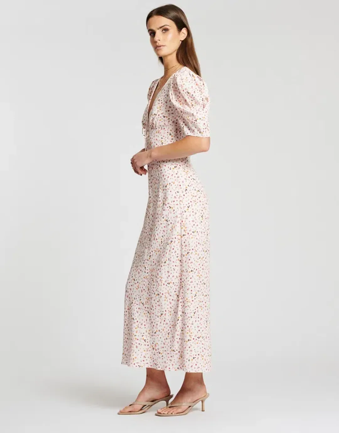 Significant Other Malarie Dress Ditsy Wild Flower Size 8 for rent on The Volte - main image