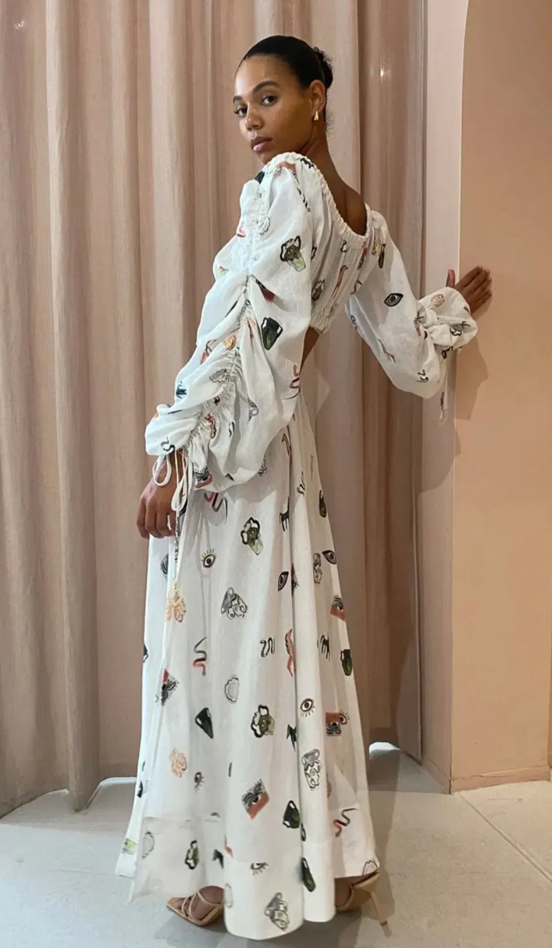 Alemais Hera Top & Skirt Set Print Size 14 for rent on The Volte - main image