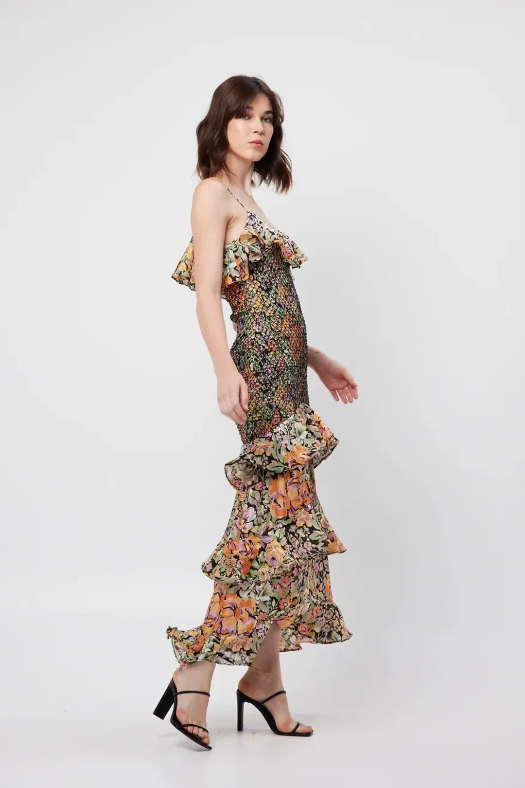 Elliatt Curatorial Maxi Dress Print Size 12 for rent on The Volte - main image
