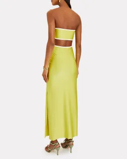 Baobab Mambo Dress Green Size XS for rent on The Volte - image 2