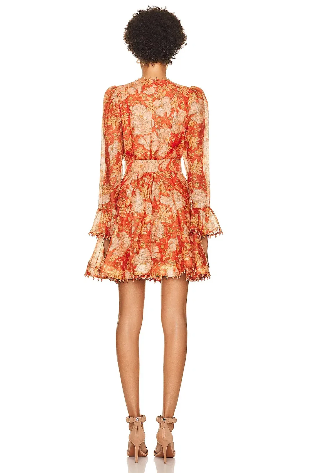 Zimmermann Kaleidoscope Mini Dress Amber Floral Size 1 / Au 10 for rent on The Volte - main image