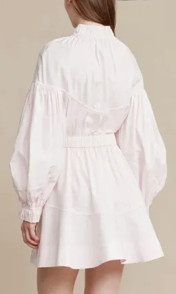 Acler Marquis Dress In Shell Pink Size 8  for rent on The Volte - image 2