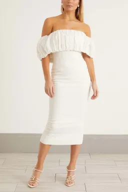 Rachel Gilbert Harley Dress Ivory Size 1 / AU 8 for rent on The Volte - image 1