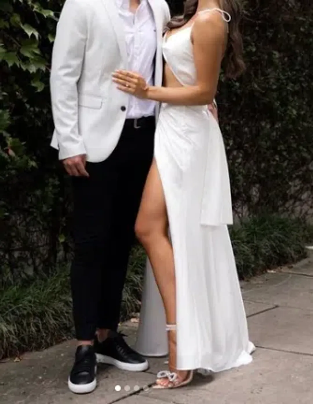 Adri Dress in Ivory Size XS / Au 6-8 for rent on The Volte - main image