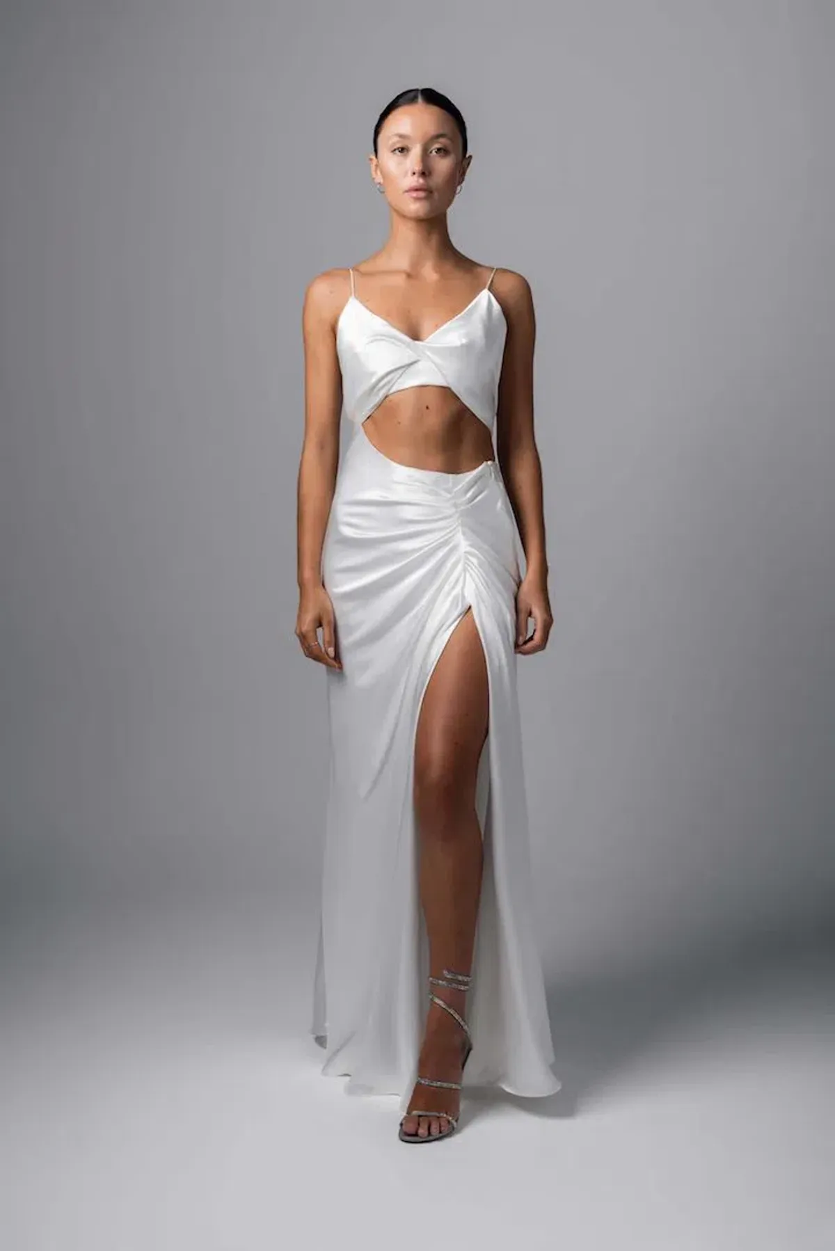 Adri Dress in Ivory Size XS / Au 6-8 for rent on The Volte - main image