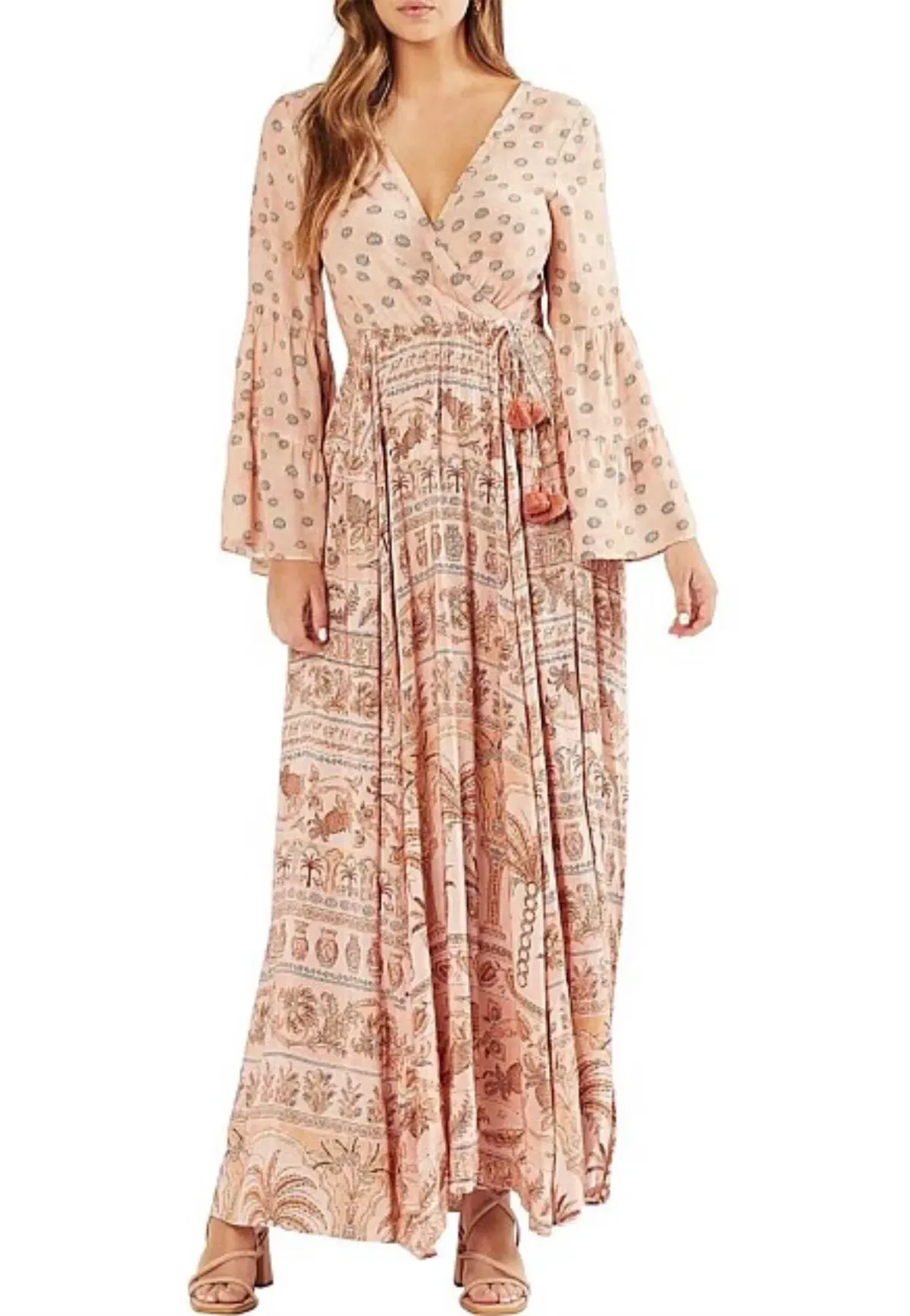 Tigerlily Aziza Maxi Dress Print Size 10 for rent on The Volte - main image