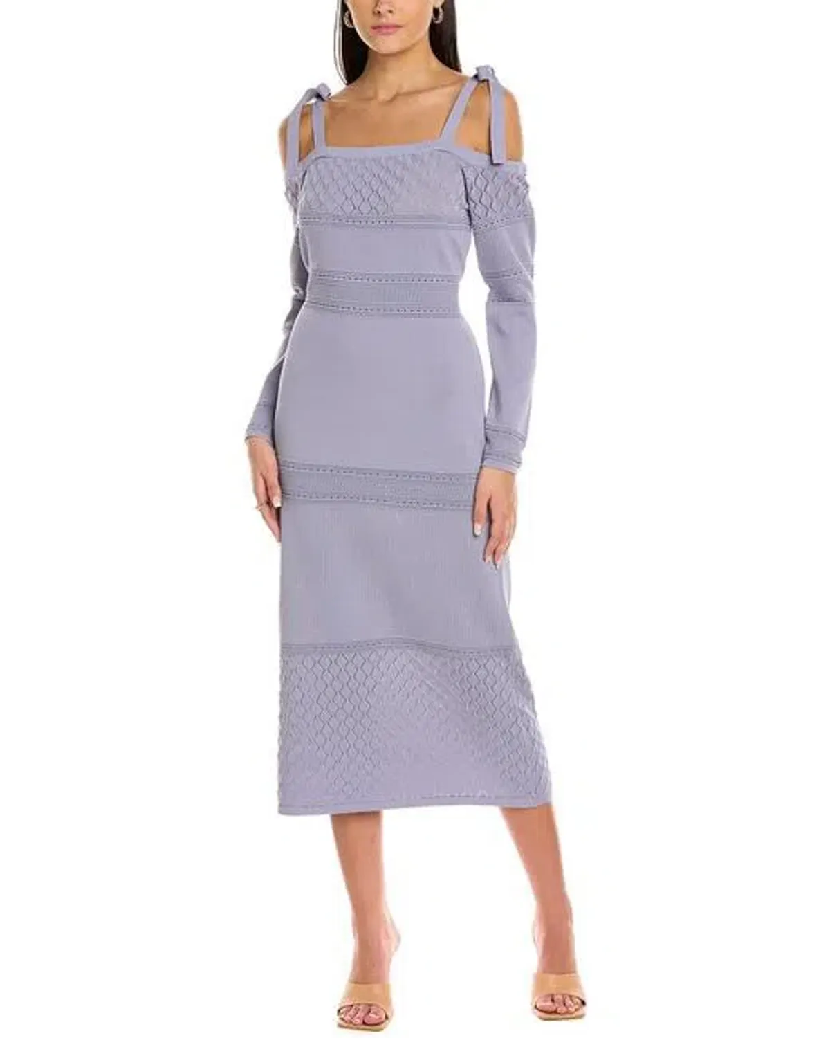 Keepsake Bulletin Knit Dress Dress Lilac Size 12 for rent on The Volte - main image