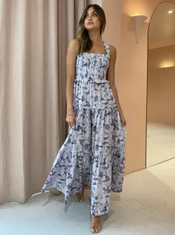 Bec & Bridge Gardenia Cotton Maxi Dress Print Size 12 for rent on The Volte - image 3