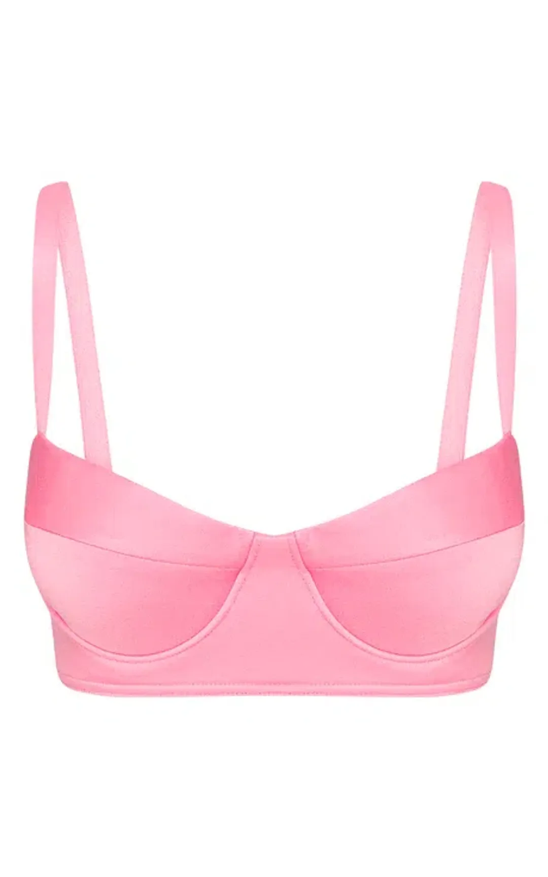 Alex Perry Dane Bra Top  & Spence Mini Skirt Set Pink Size 6 for rent on The Volte - main image
