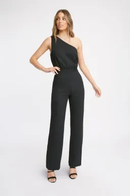 Kookai Aria Jumpsuit Black Size 10 for rent on The Volte - image 1