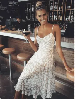 Kookai Kendra Dress White Size 34 for rent on The Volte - image 2