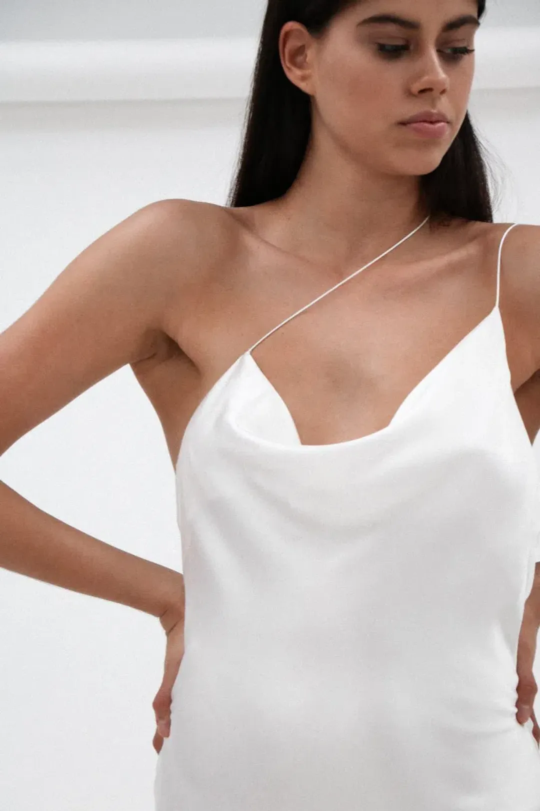 Natalie Rolt Avril Mini Dress White Size 8 for rent on The Volte - main image