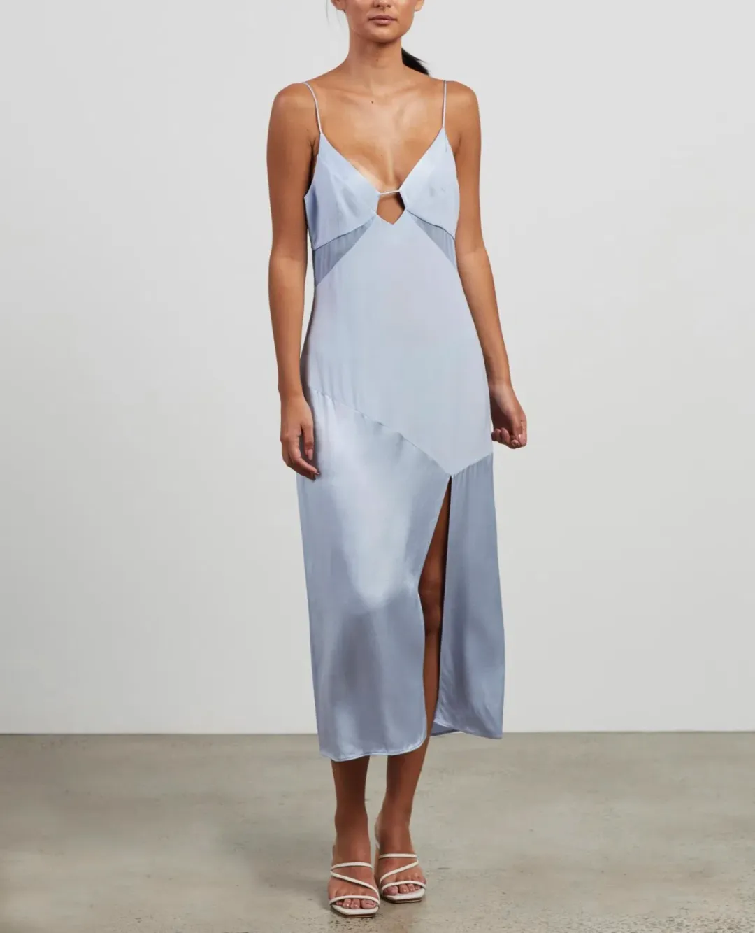 Vestire Palm Beach Midi Dress Blue Size 14 for rent on The Volte - main image