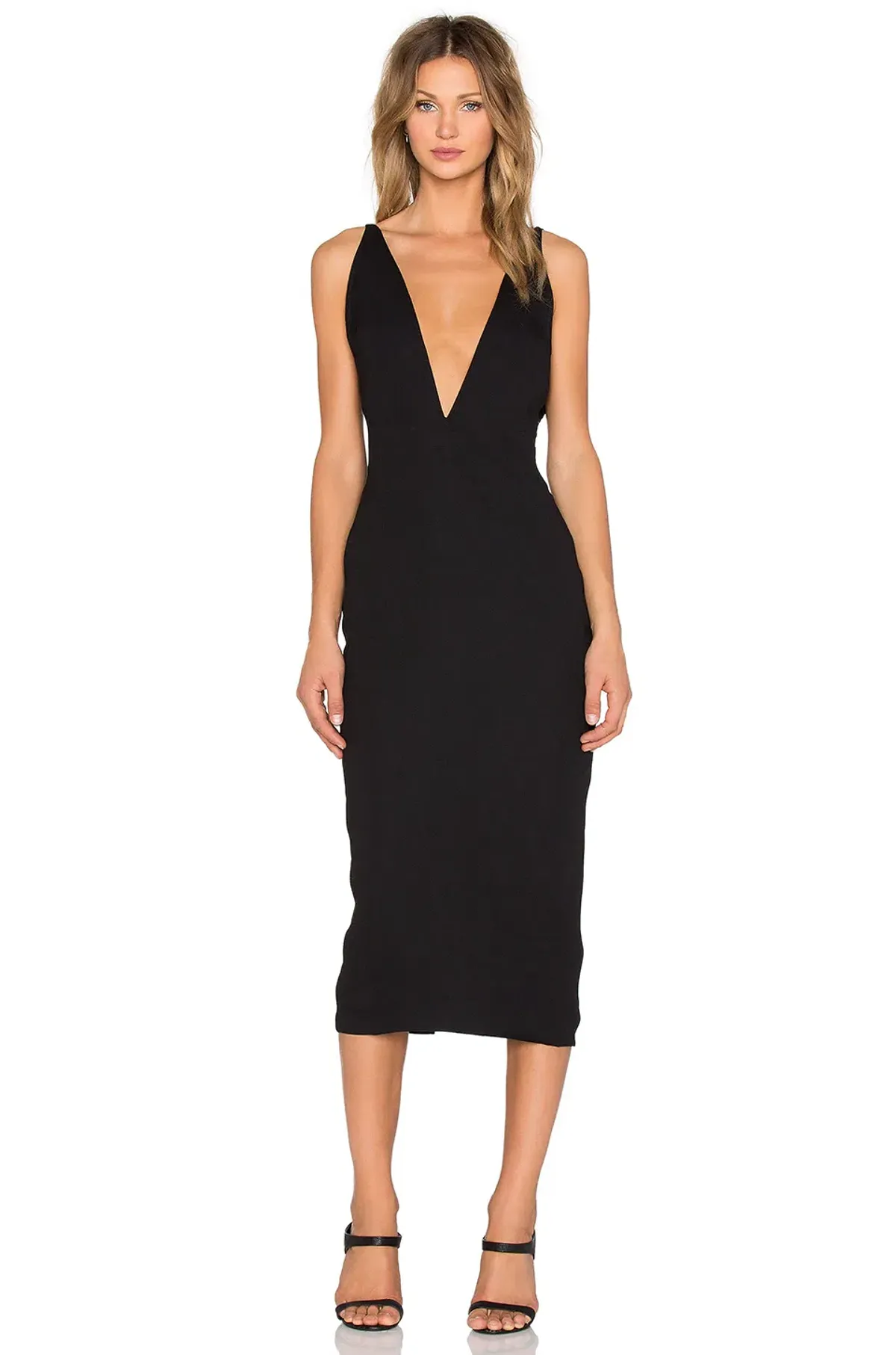 Maurie & Eve Cloe Dress Navy Size 10 for rent on The Volte - main image