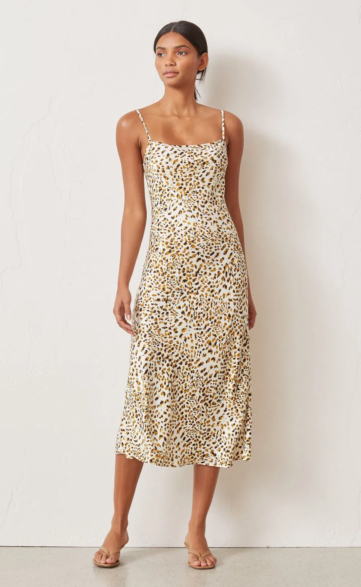 Bec & Bridge Catalonia Midi Dress Print Size 10 for rent on The Volte - main image