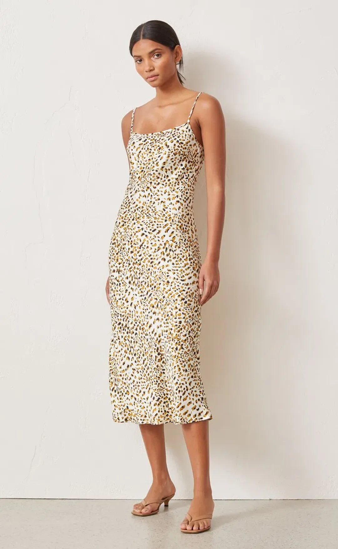 Bec & Bridge Catalonia Midi Dress Print Size 10 for rent on The Volte - main image