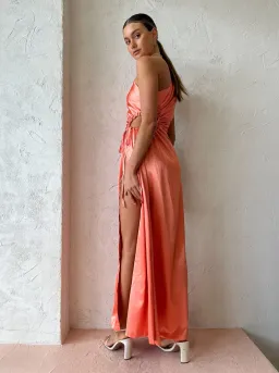 Sonya Moda Nour Maxi Dress Peach Size 10 for rent on The Volte - image 3