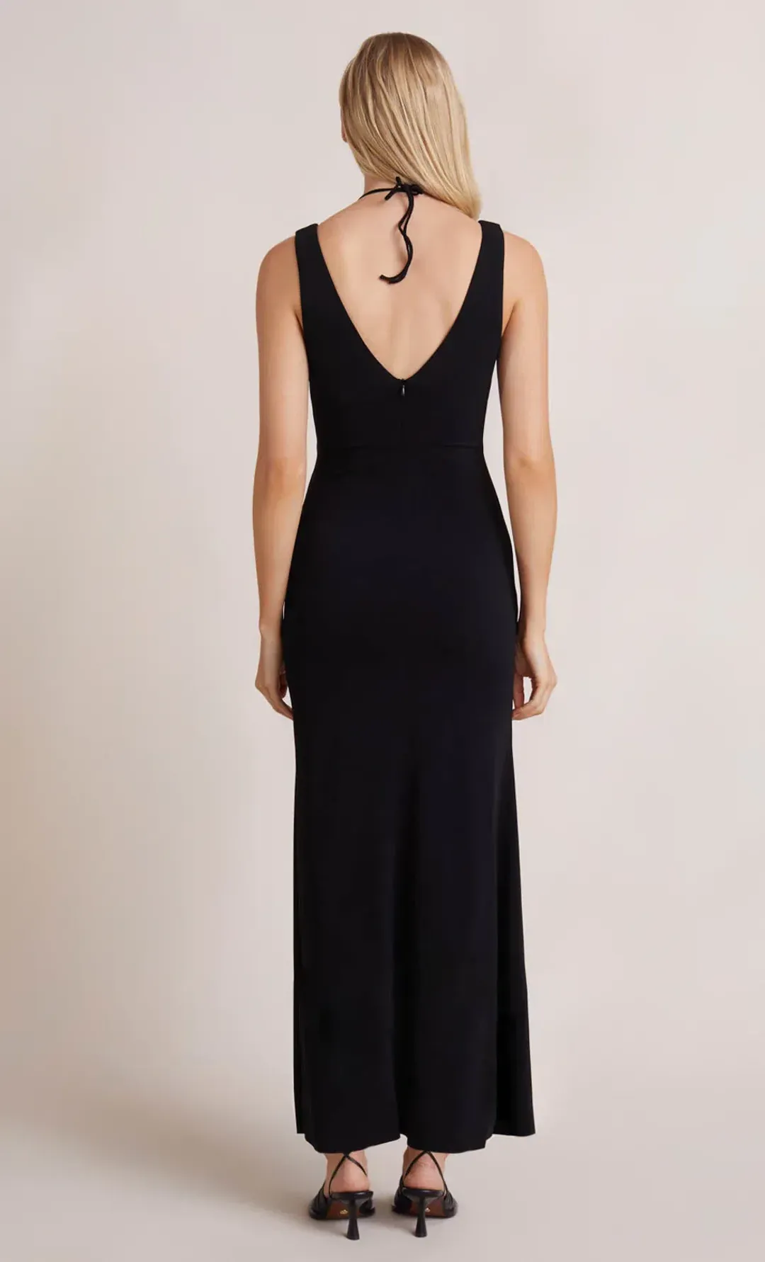 Bec & Bridge Adele Maxi Dress Black Size 10 for rent on The Volte - main image