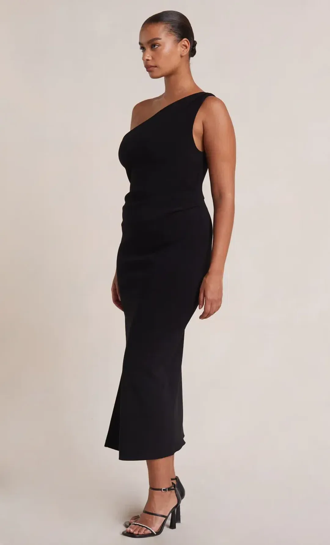 Bec & Bridge Be Mine Asym Dress in Black Size 14 for rent on The Volte - main image