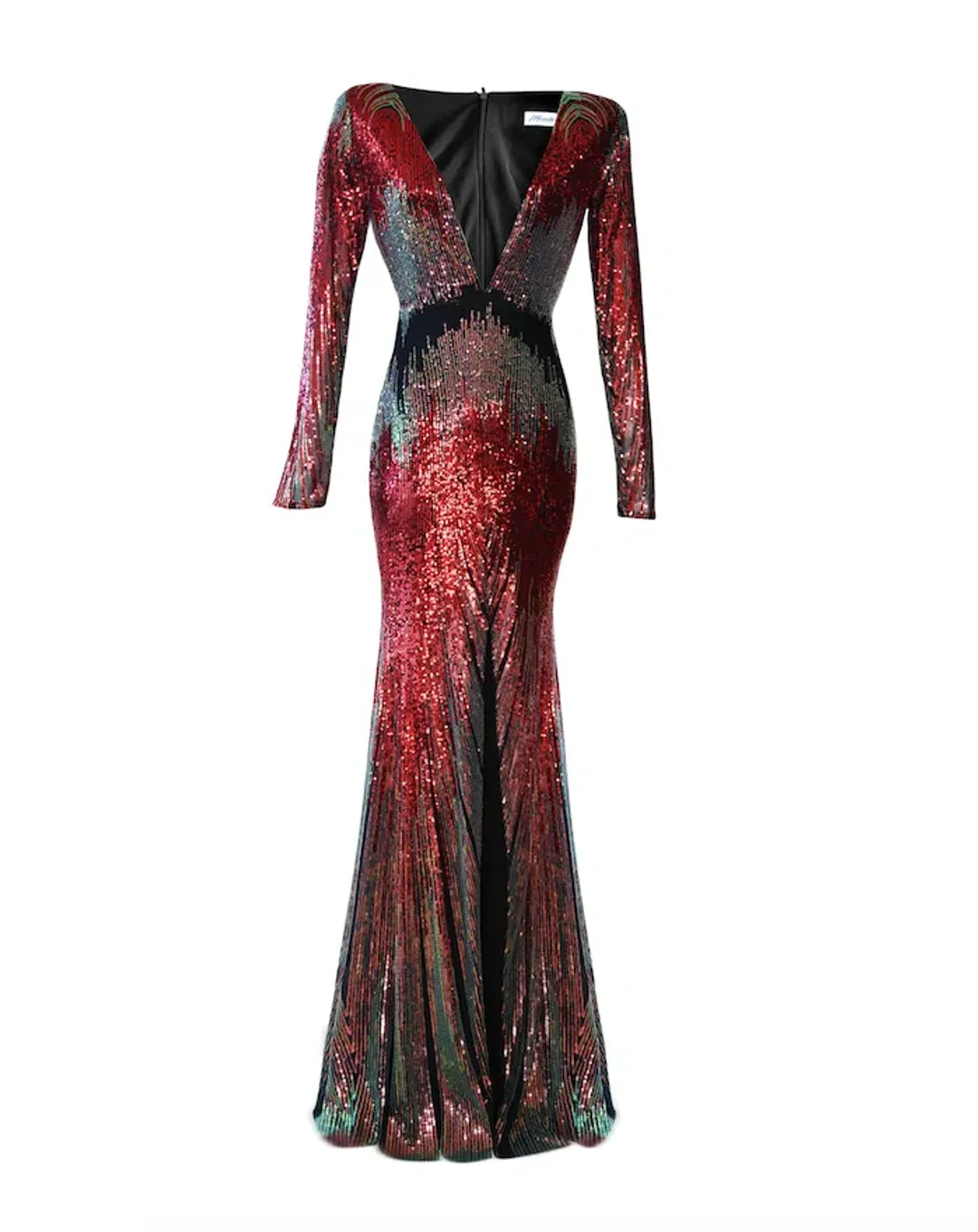 Meraki Phoenix Sequin Gown Size 8 for rent on The Volte - main image