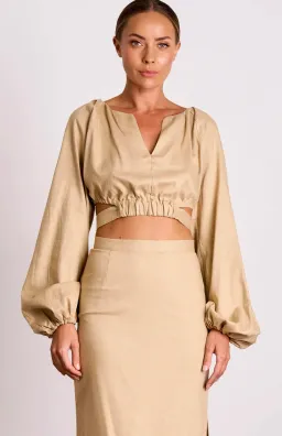 Pasduchas Cora Top And Skirt Set Raffia Size 8 for rent on The Volte - image 2
