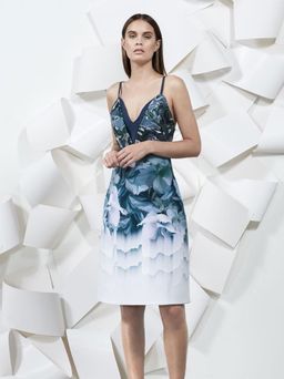 Rachel Alex The Oxford Show Dress Blue Size AU 6 for rent on The Volte - image 1