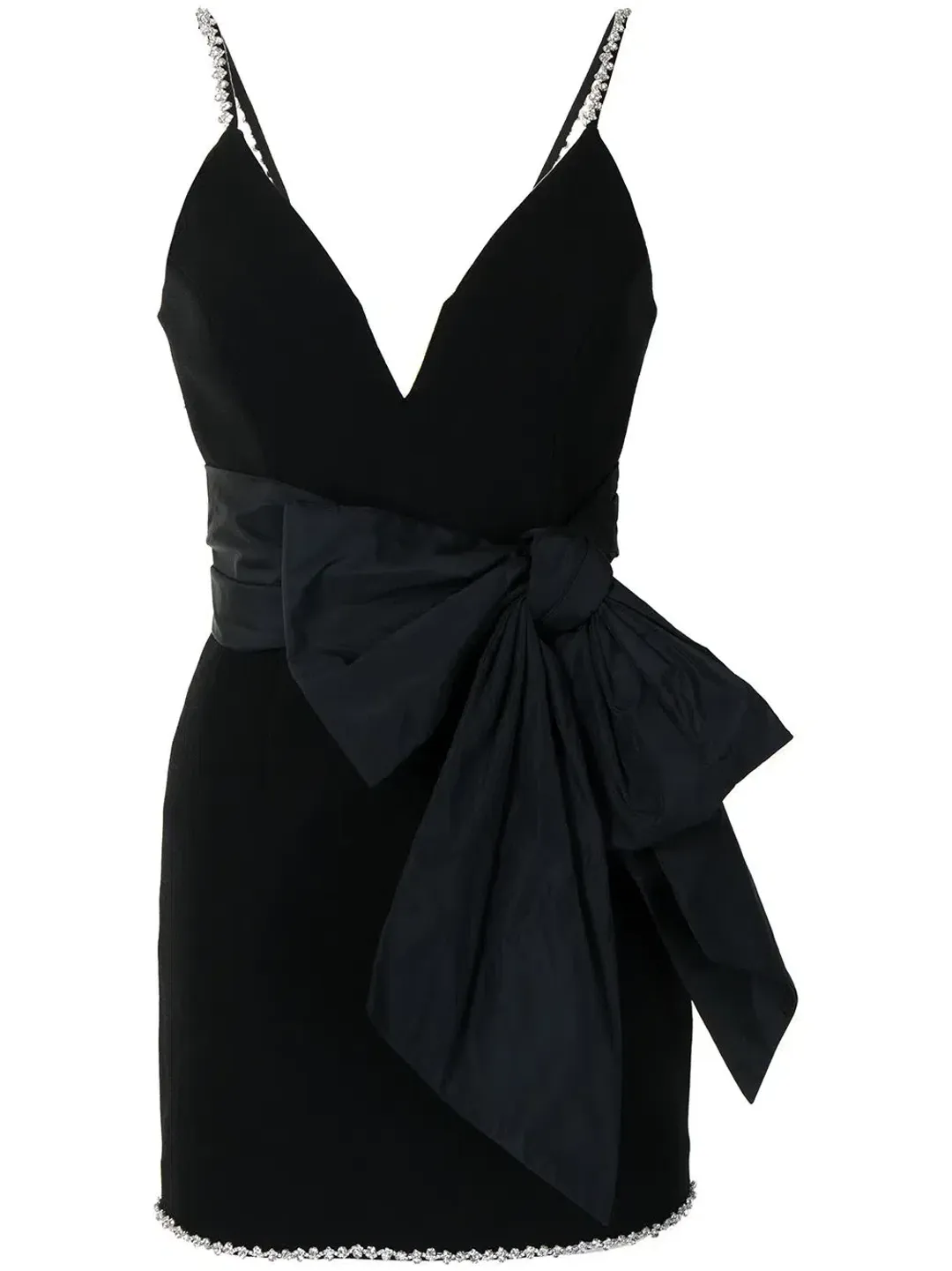 Rebecca Vallance Amara Mini Dress Black Size 12 for rent on The Volte - main image