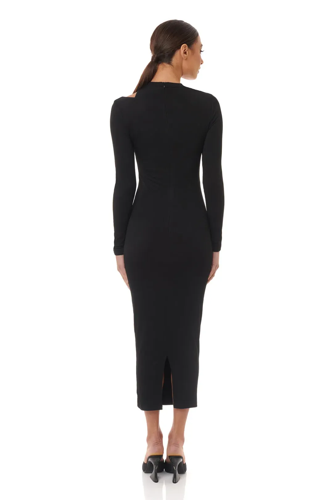 Eliya The Label Cabana Dress Black Size XS for rent on The Volte - main image