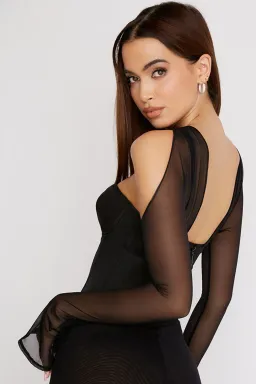 House of CB Mina Structured Corset Black Size S / Au 8 for rent on The Volte - image 4
