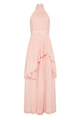 Aje Bungalow Sienna Dress Blush Size AU 12 for rent on The Volte - image 4