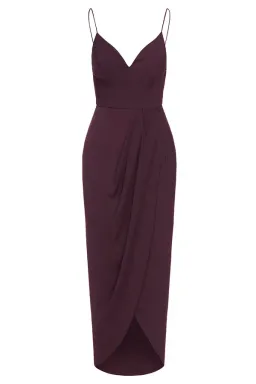 Shona Joy Core Cocktail Dress in Aubergine Purple Size 8 for rent on The Volte - image 3