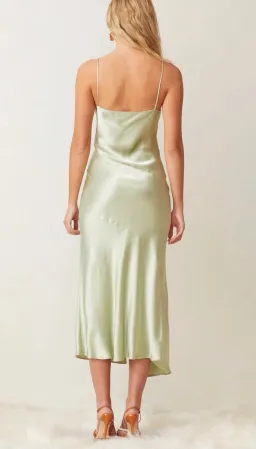 Bec & Bridge Crest Midi Dress Green Size 10 for rent on The Volte - image 4