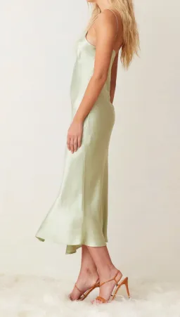 Bec & Bridge Crest Midi Dress Green Size 10 for rent on The Volte - image 3