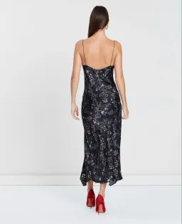 Bec & Bridge Exclusive Midi Dress Black Size 6 for rent on The Volte - image 4