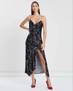 Bec & Bridge Exclusive Midi Dress Black Size 6 for rent on The Volte - image 2