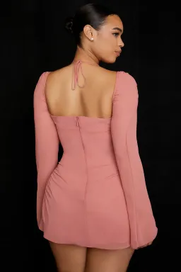 House of CB Baby Mini Dress Pink Size M / Au 10 for rent on The Volte - image 4