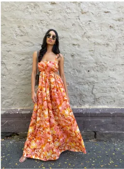 Hansen & Gretel Iman Dress Sunset Swirl Size S / Au 8 for rent on The Volte - image 2