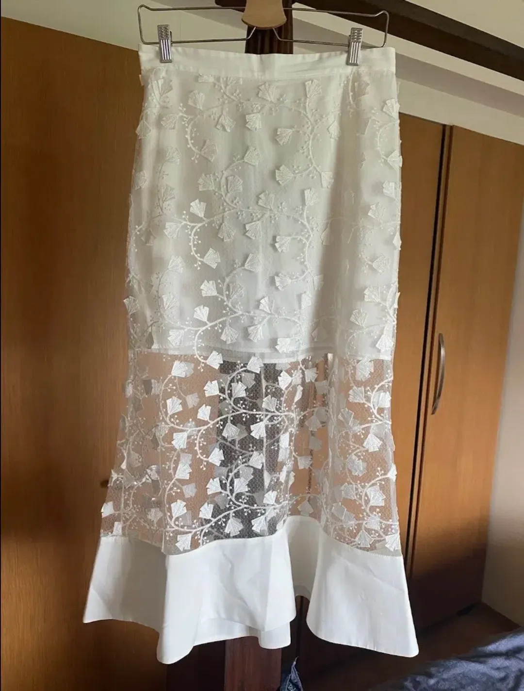 Alice McCall Pretty On The Inside Top & A Little Soul Skirt Set White Size 12 for rent on The Volte - main image
