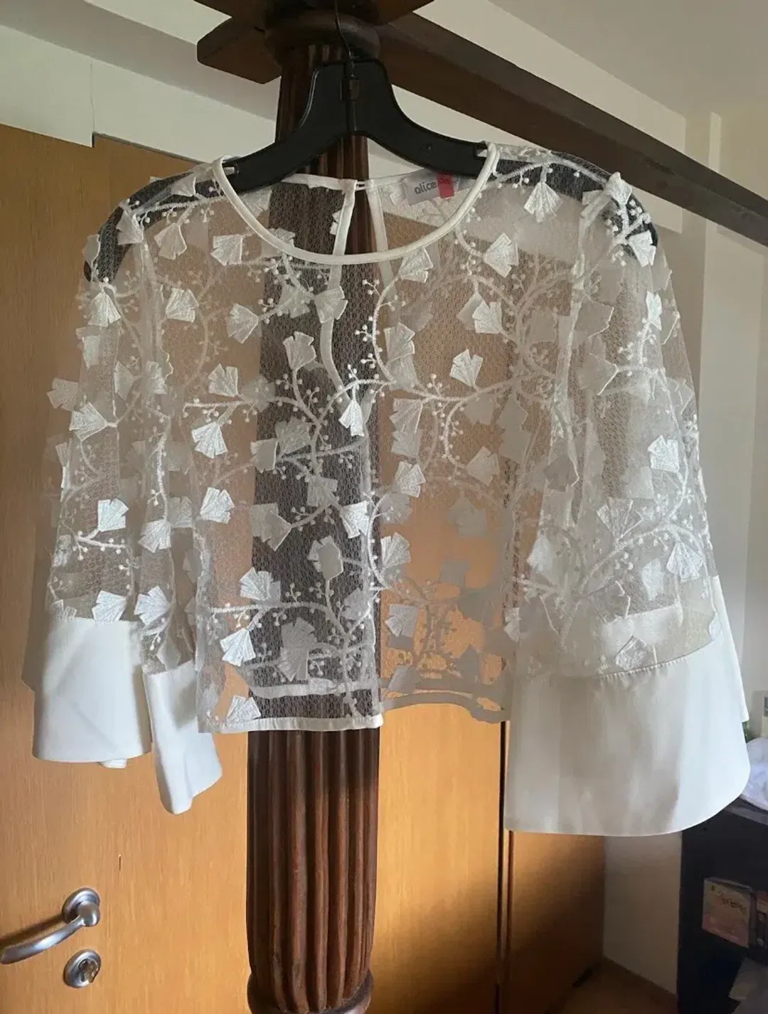 Alice McCall Pretty On The Inside Top & A Little Soul Skirt Set White Size 12 for rent on The Volte - main image