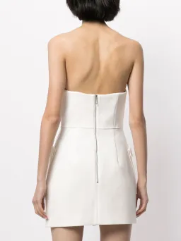 Dion Lee Pocket Bustier Mini Dress White Size 8 for rent on The Volte - image 3