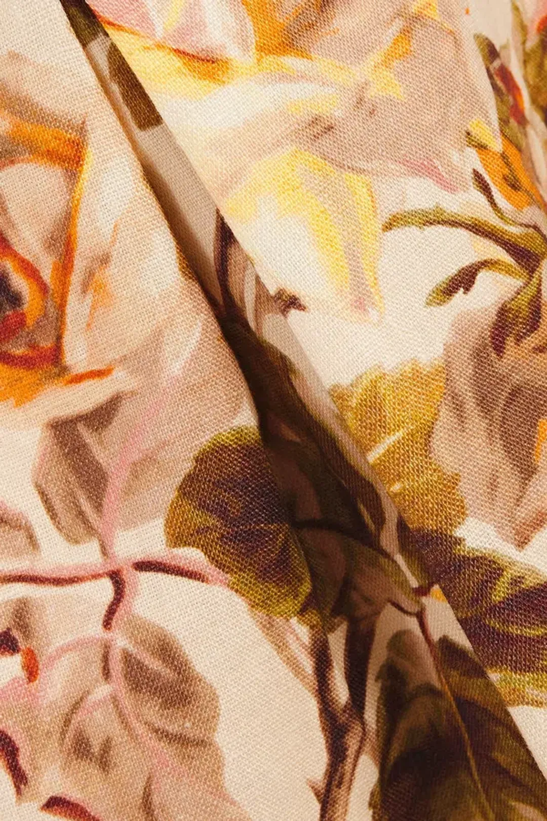 Zimmermann Resistance Tie Mini Dress Autumn Rose Size 0 / AU 8 for rent on The Volte - main image