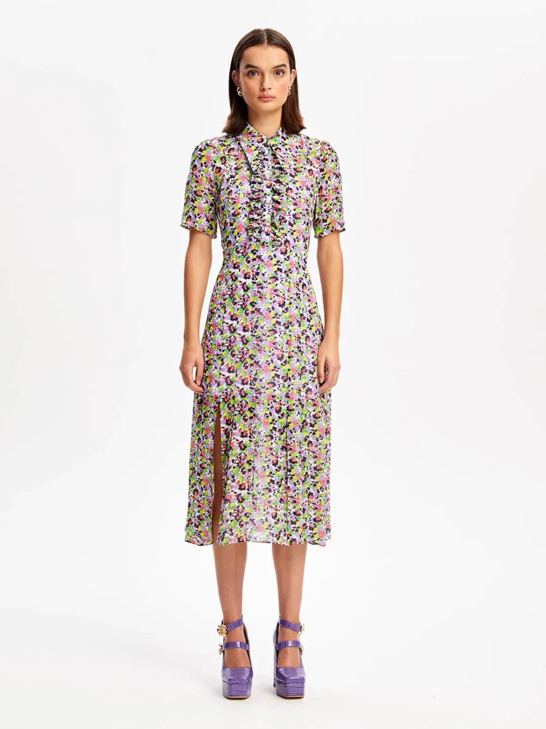 Alice McCall Midnight Sun Midi Dress Multi Size XS / Au 6 for rent on The Volte - main image