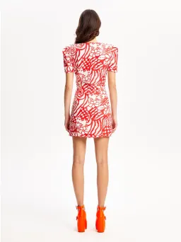 Alice McCall Daisy Daze Mini Dress Salsa Red Size S / Au 8 for rent on The Volte - image 3